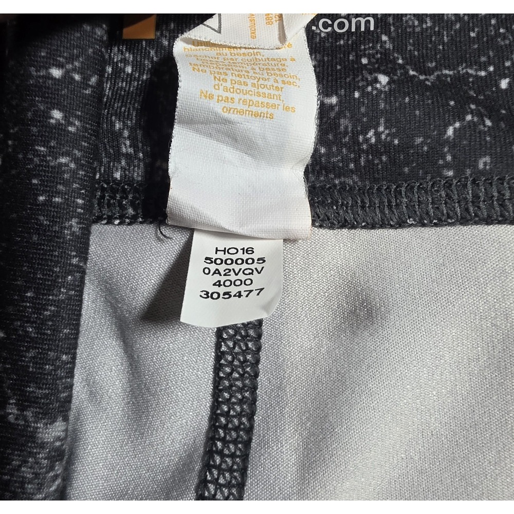 Lucy Activewear Leggings Large Gray White Speckled Acid Wash Pocket Yoga Pants L - Picture 4 of 7